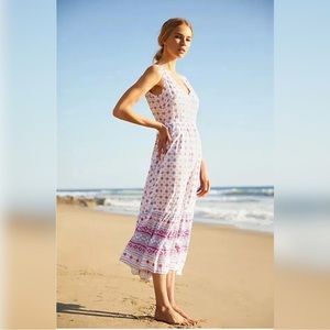 Anthropologie Ro's Garden Mariana Cover-Up Maxi Dress Size M